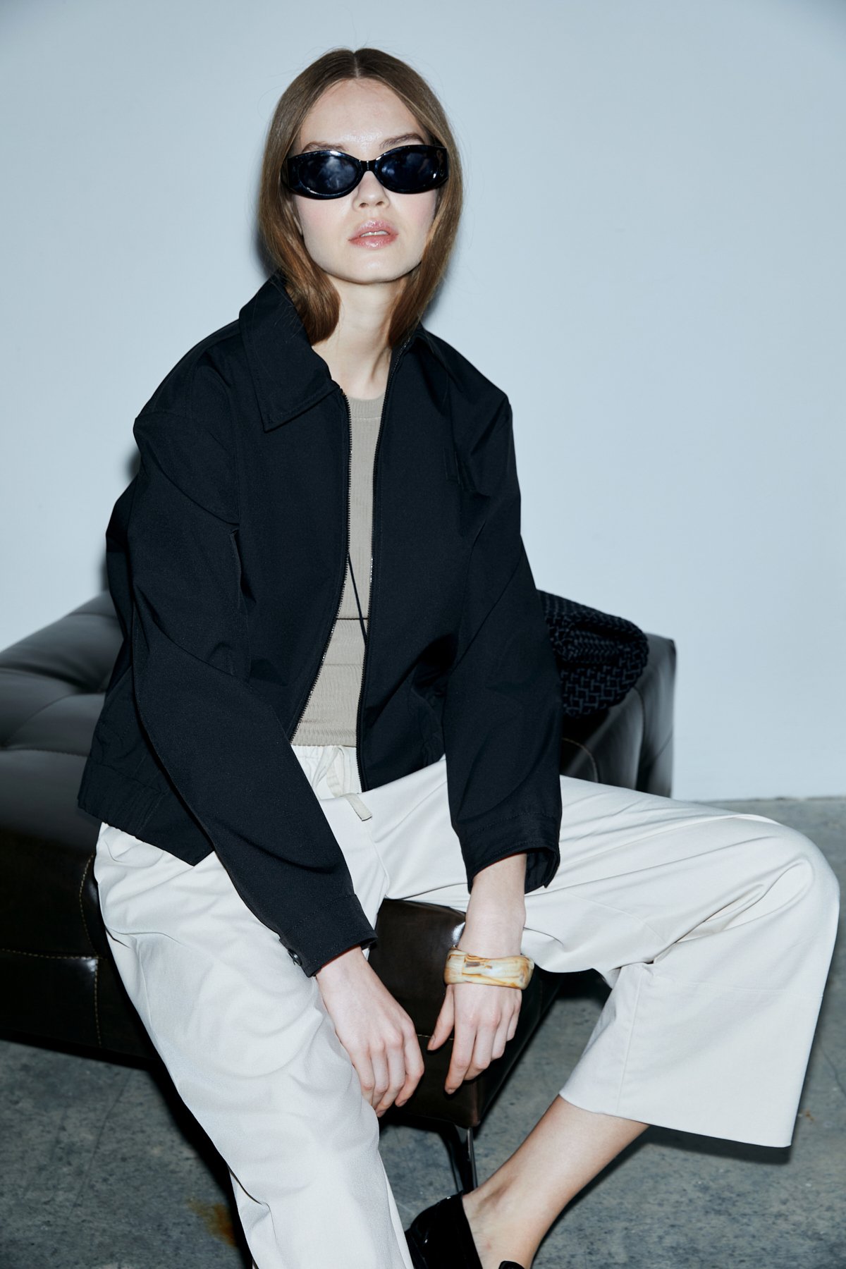 Berry Women's Outerwear Black - LUFIAN