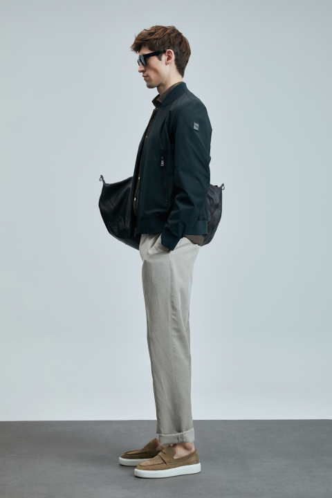 Bert Smart Erkek Chino Pantolon Slim Fit Bej - Lufian (1)