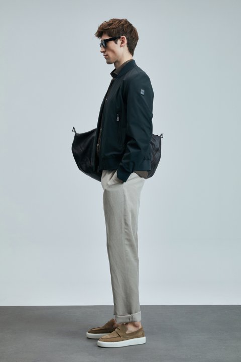 Bert Smart Erkek Chino Pantolon Slim Fit Bej - Lufian (1)