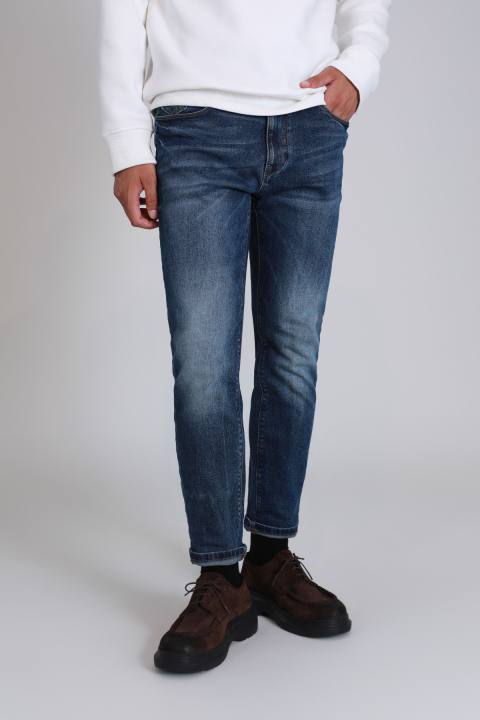 Bert Smart Jean Erkek Pantolon Slim Fit Mavi - Lufian (1)