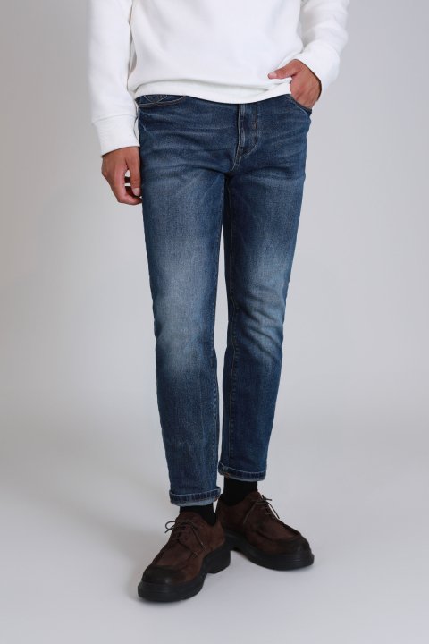 Bert Smart Jean Erkek Pantolon Slim Fit Mavi - Lufian (1)