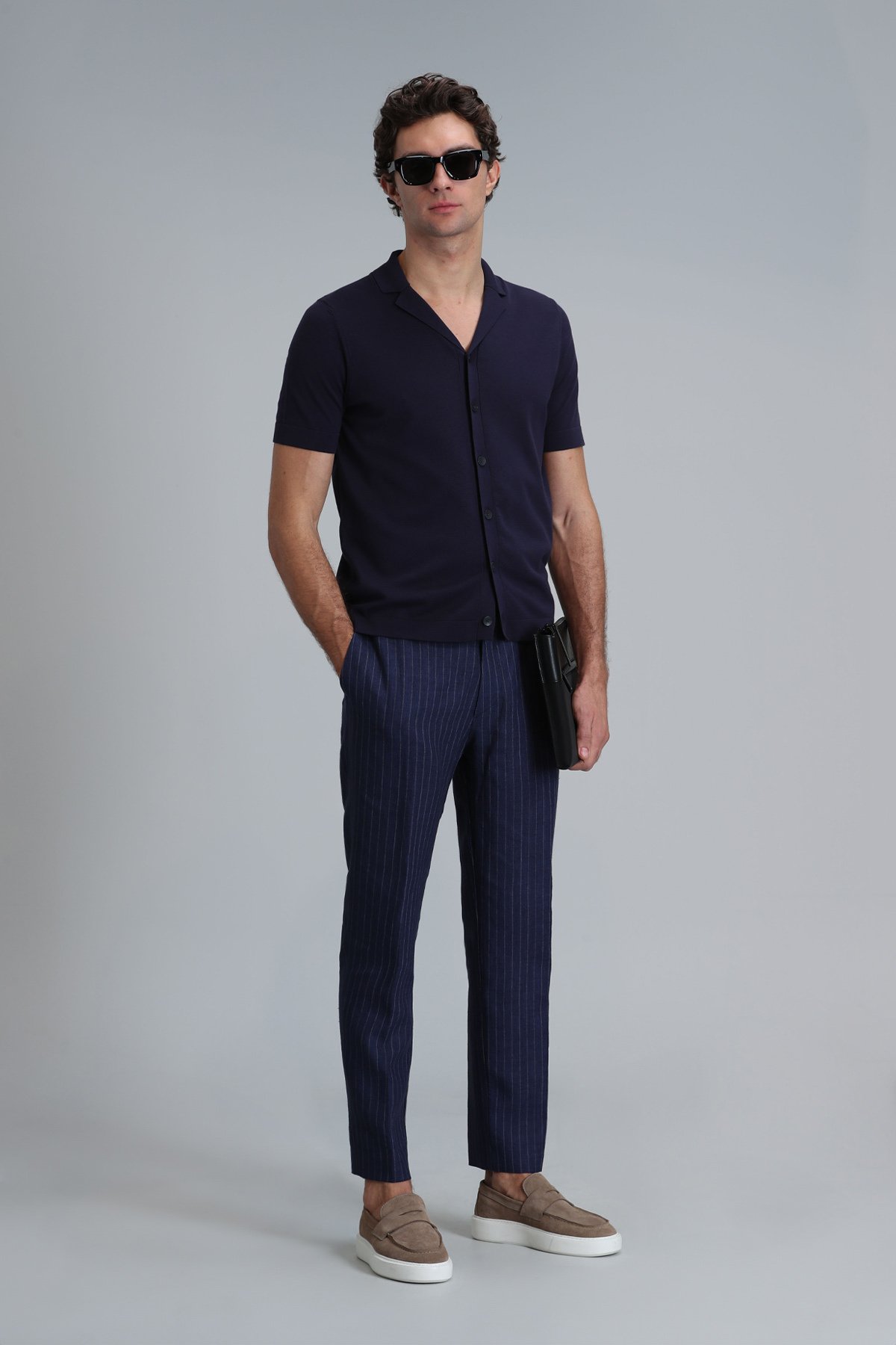 Best Erkek Kazak Lacivert - Lufian (1)