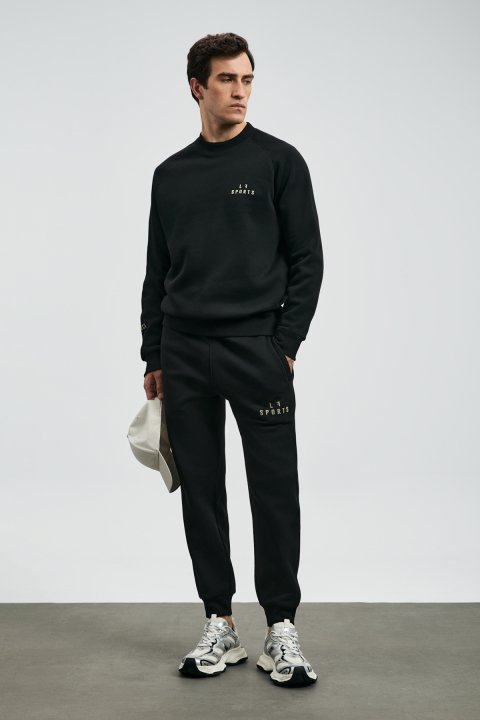 Beta Erkek Eşofman Altı Siyah - Lufian (1)