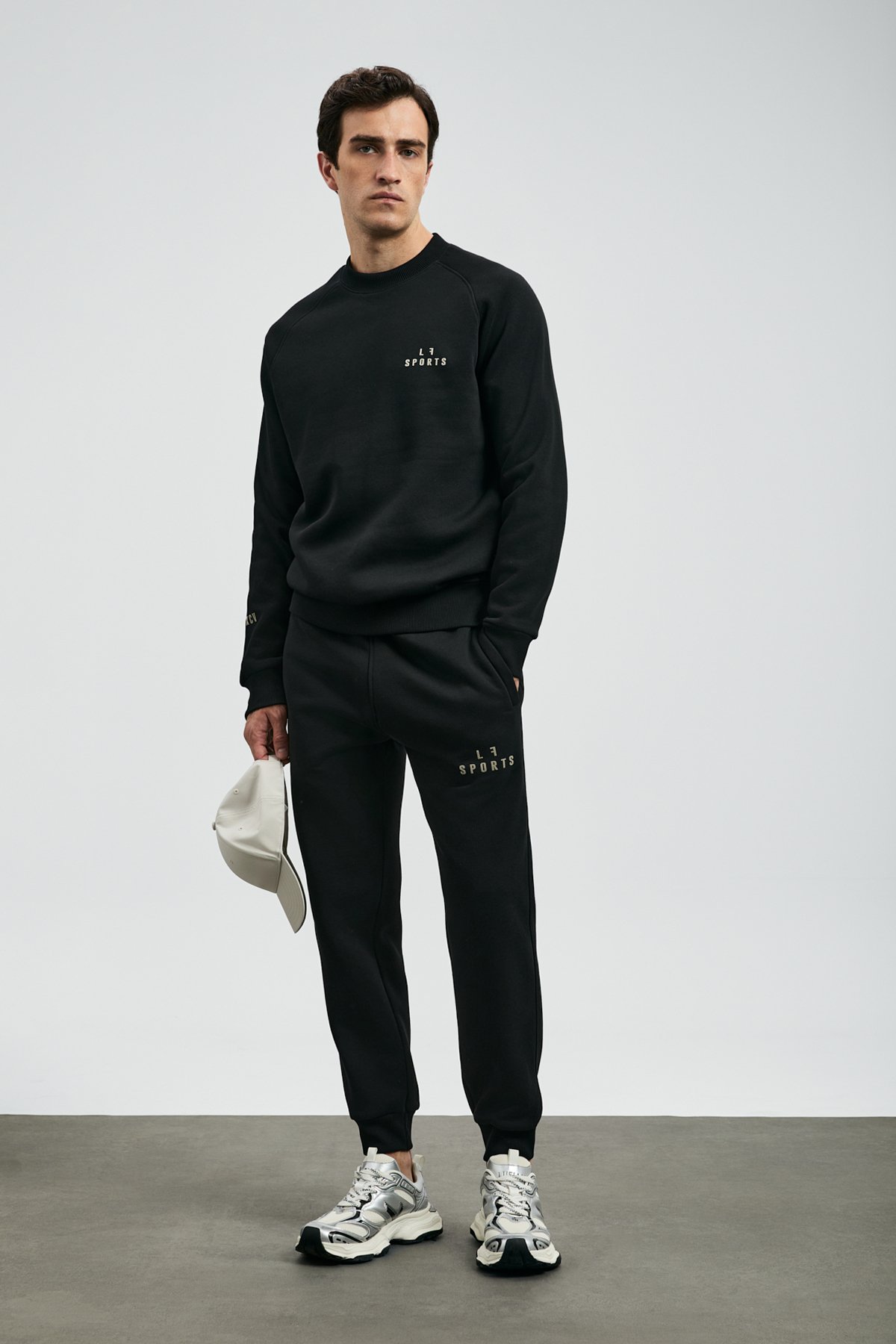 Beta Erkek Eşofman Altı Siyah - Lufian