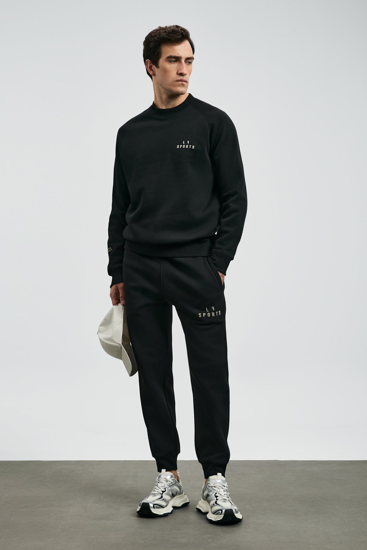 Beta Erkek Eşofman Altı Siyah - Lufian (1)