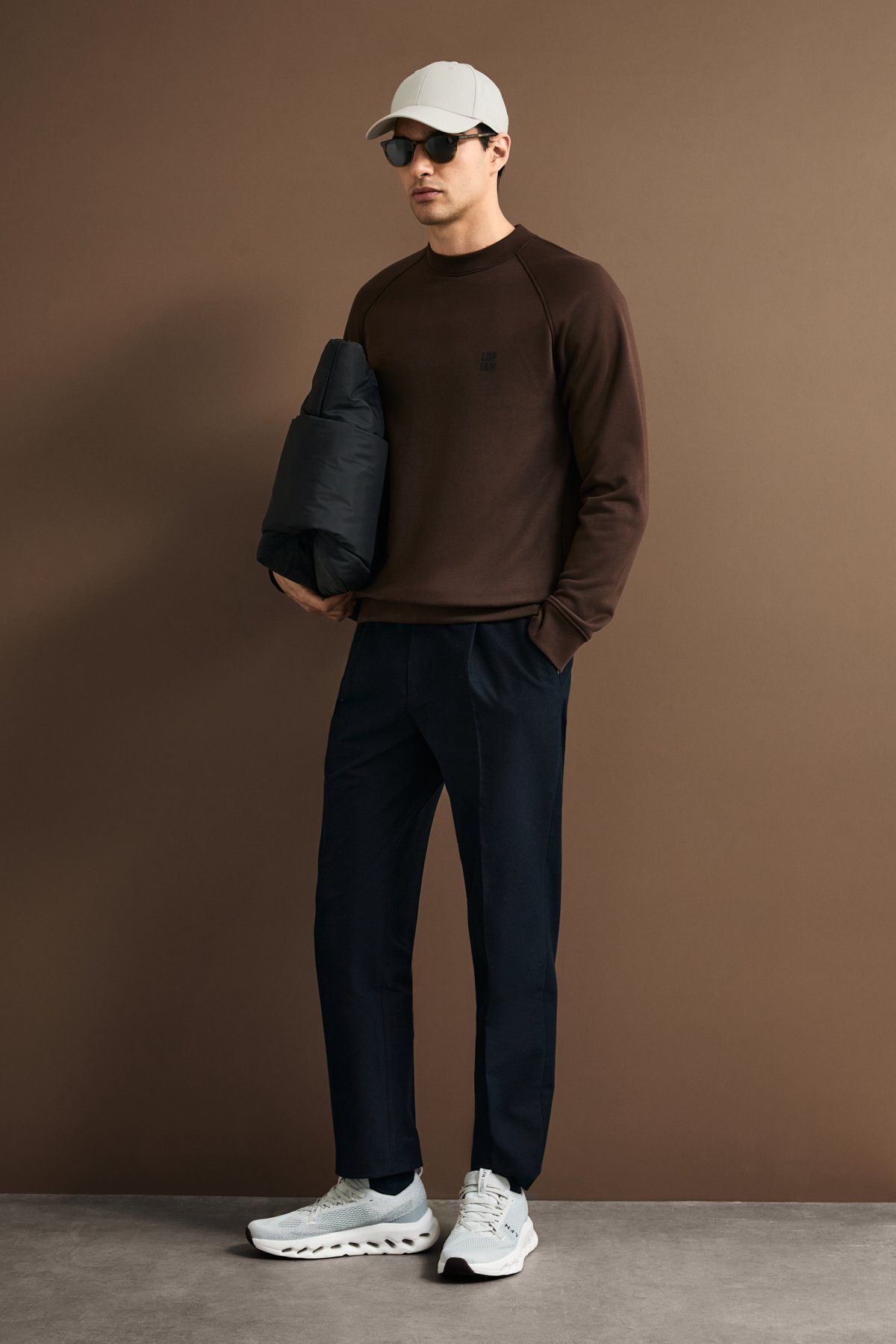 Male Sweatshirt Brown - Lufian