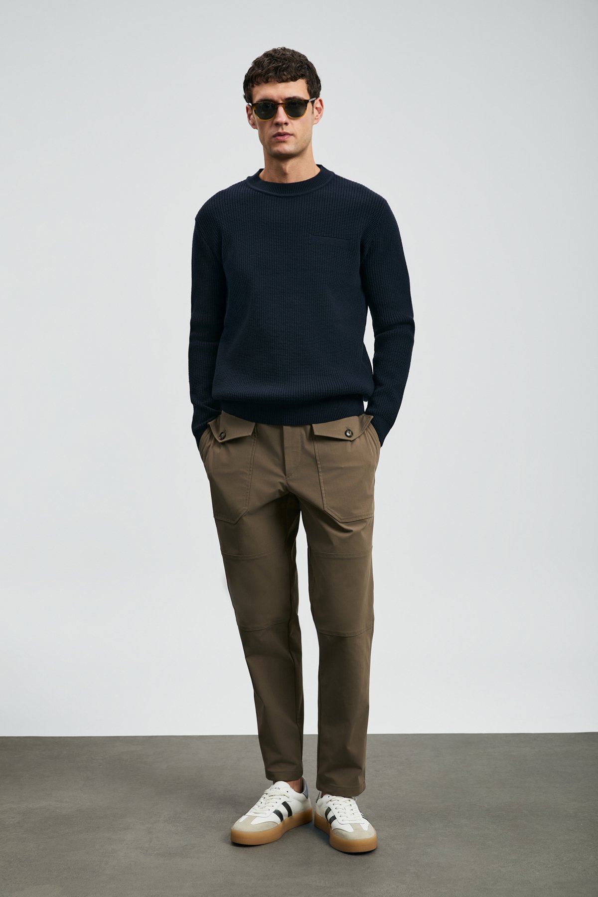 Blend Erkek Kazak Lacivert - Lufian (1)