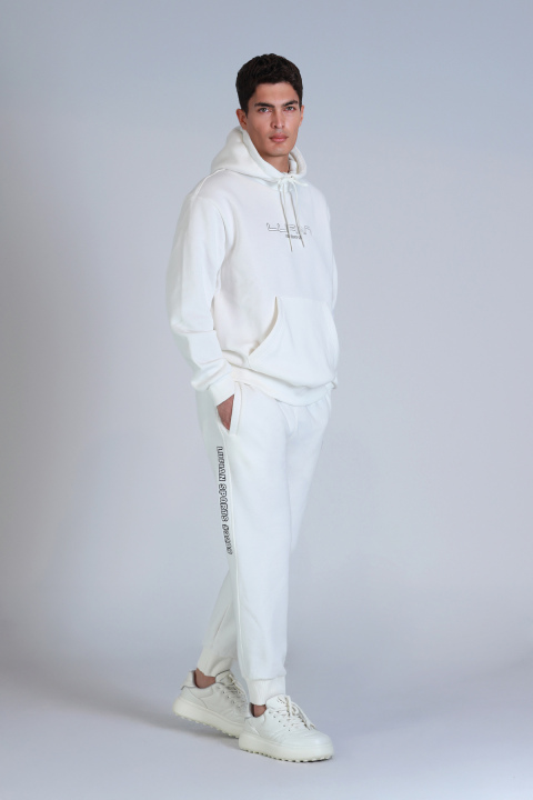 Brave Erkek Sweatshirt Kırık Beyaz - Lufian (1)