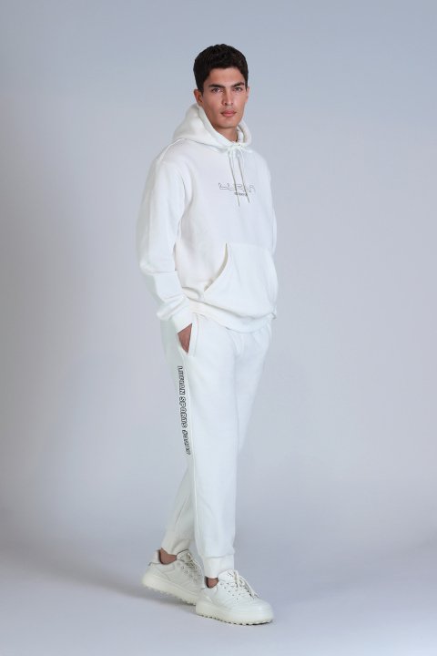 Brave Erkek Sweatshirt Kırık Beyaz - Lufian (1)