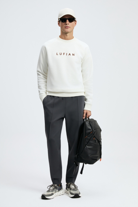 Bren Erkek Sweatshirt Kırık Beyaz - Lufian (1)
