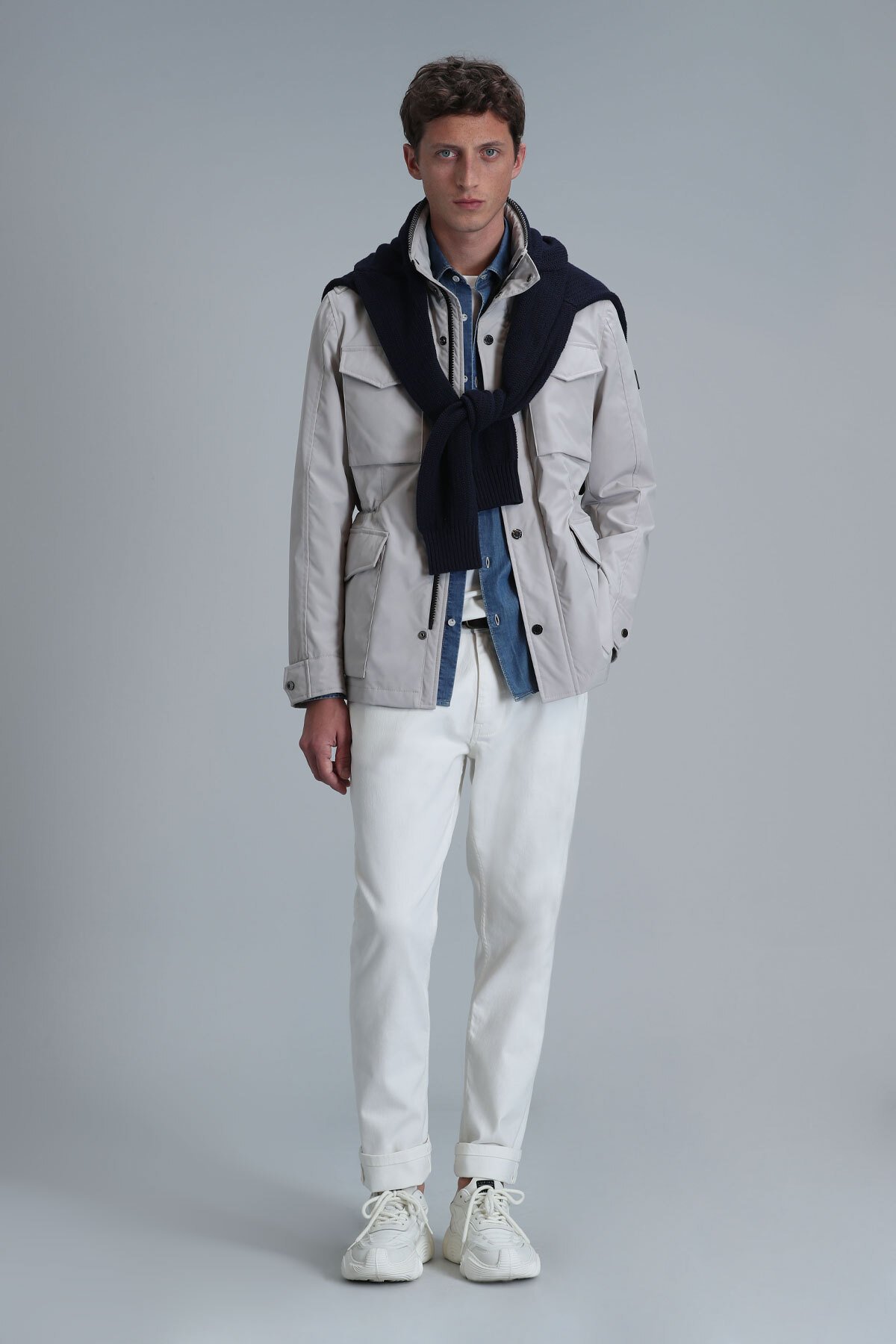 Cameron Erkek Mont Bej - Lufian (1)