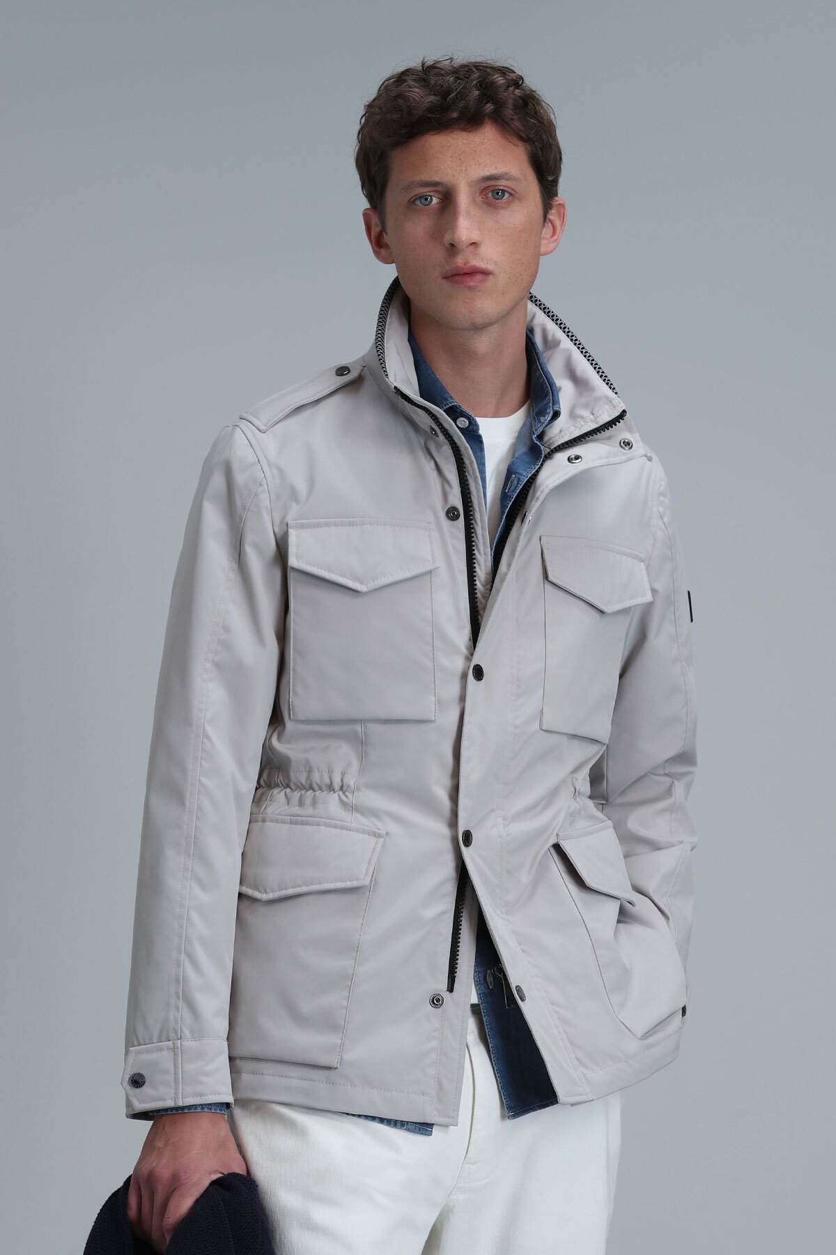 Cameron Erkek Mont Bej - Lufian