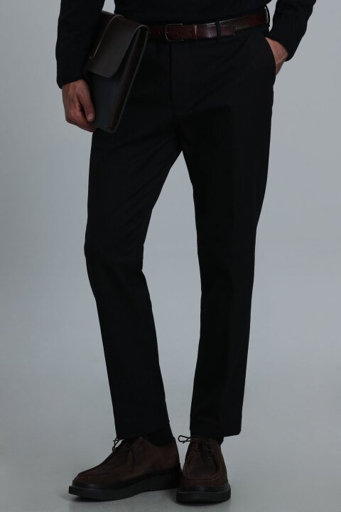 Cames Smart Erkek Chino Pantolon Slim Fit Lacivert - Lufian (1)