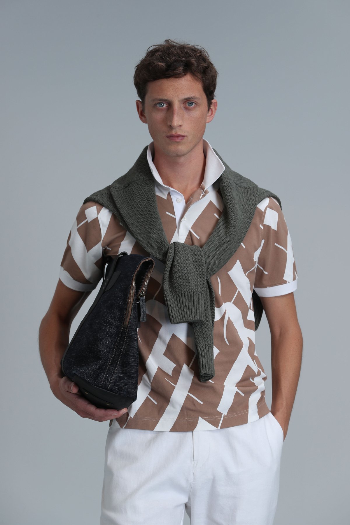 Cara Smart Erkek Polo Tişört Bakır - Lufian