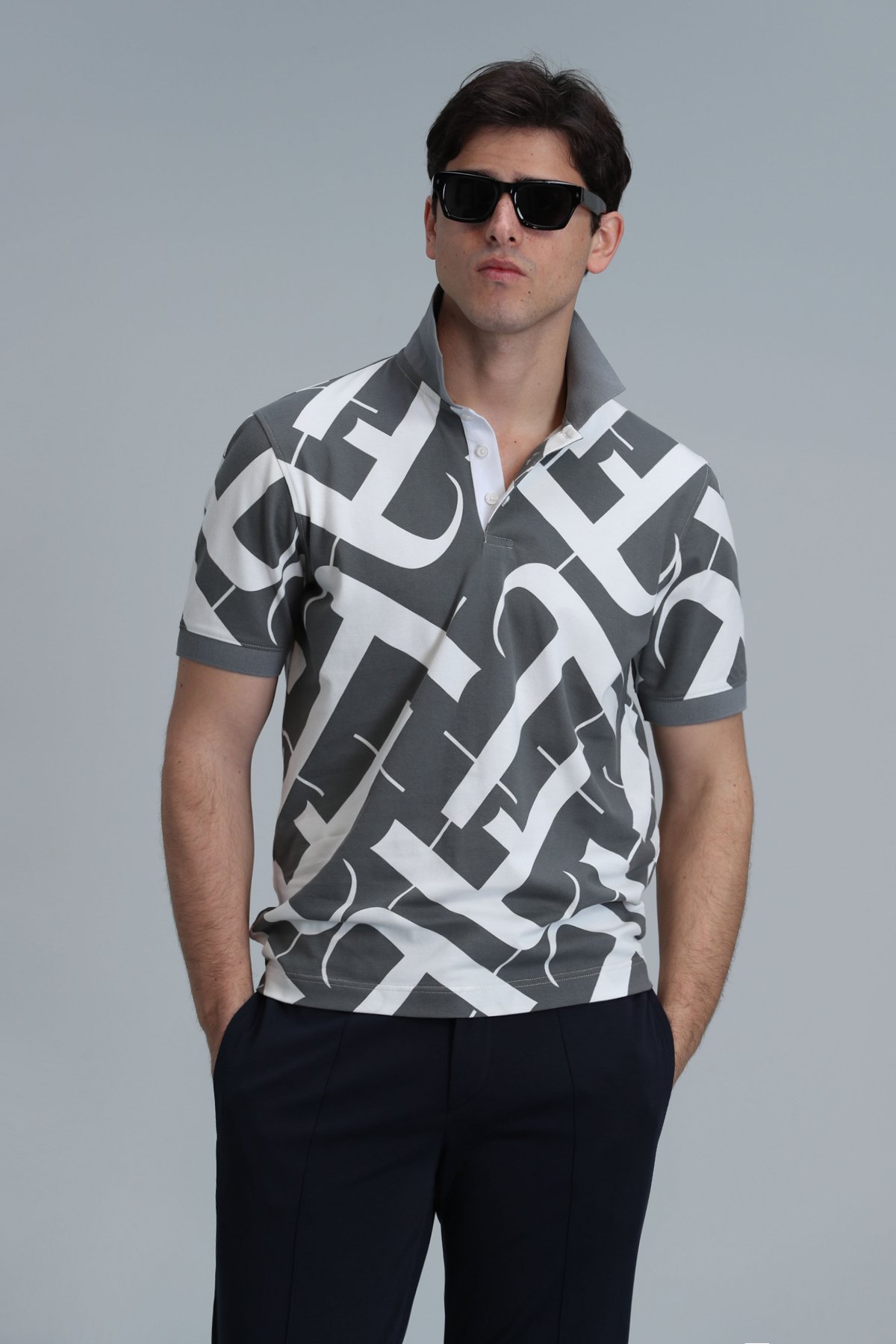 Cara Smart Erkek Polo Tişört Nefti Yeşil - Lufian