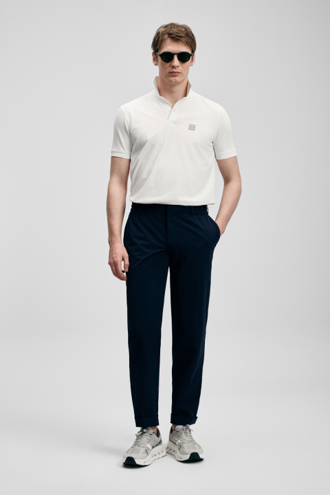 Smart Mens Polo T - Shirt Off Whıte - Lufian (1)