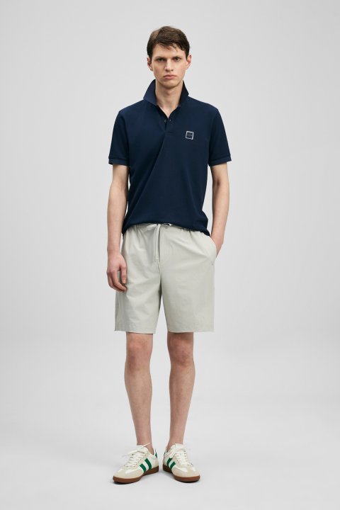 Smart Mens Polo T - Shirt Navy - Lufian (1)