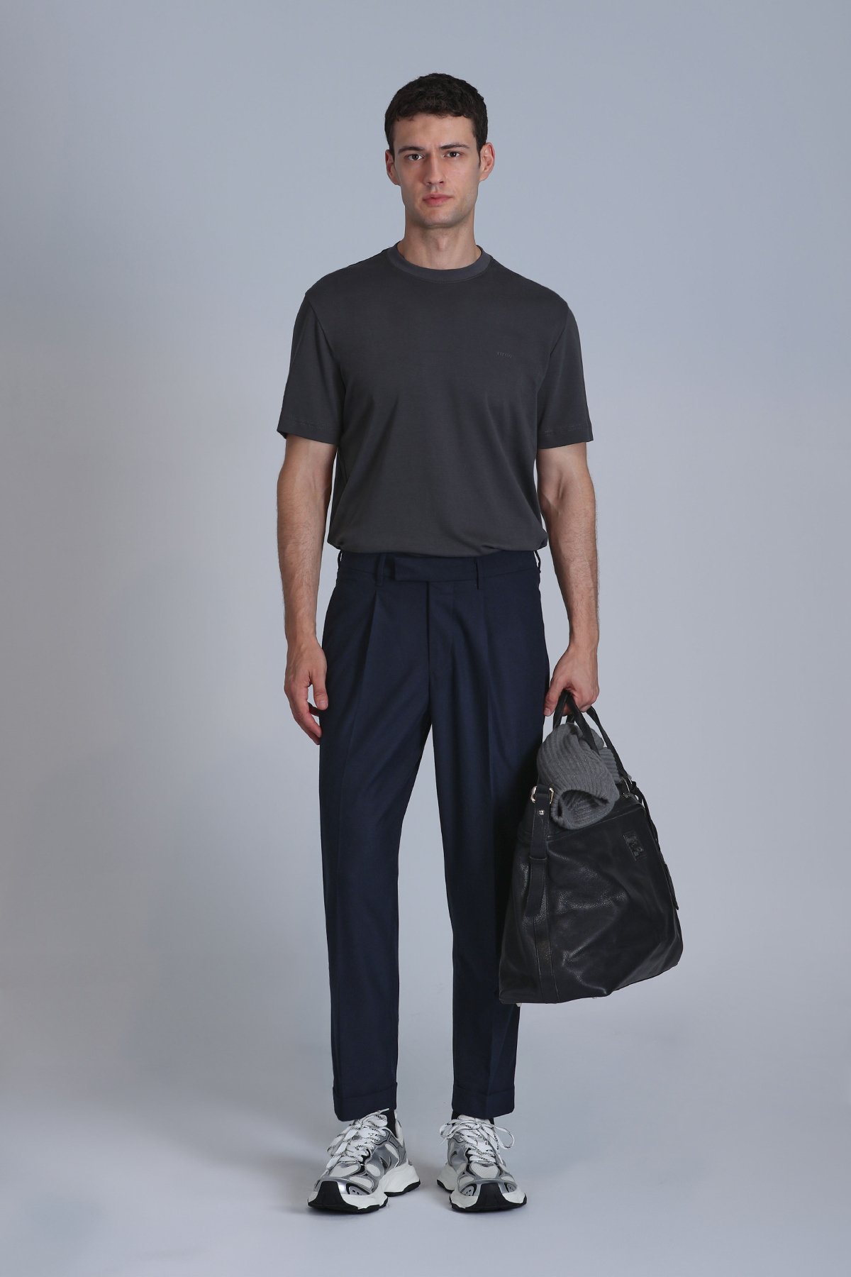 Casa Erkek Basic Tişört Haki - Lufian (1)