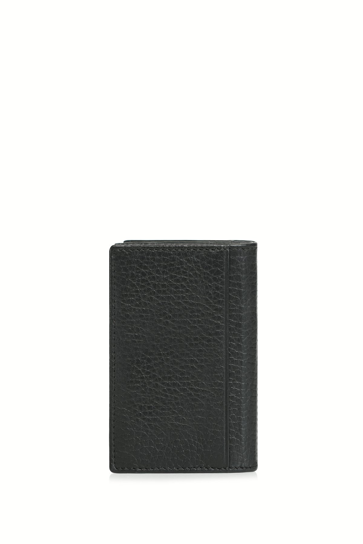Cate Men's Leather Card Holder Black - LUFIAN (1)