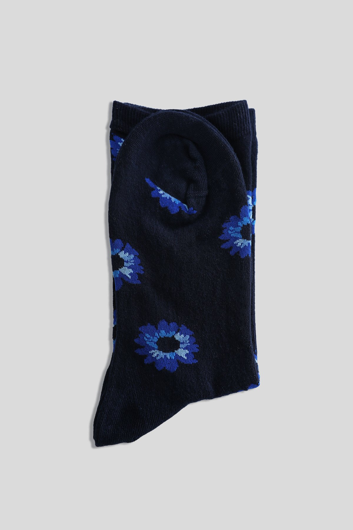 Catrıs Women's Socks Navy Blue - LUFIAN (1)