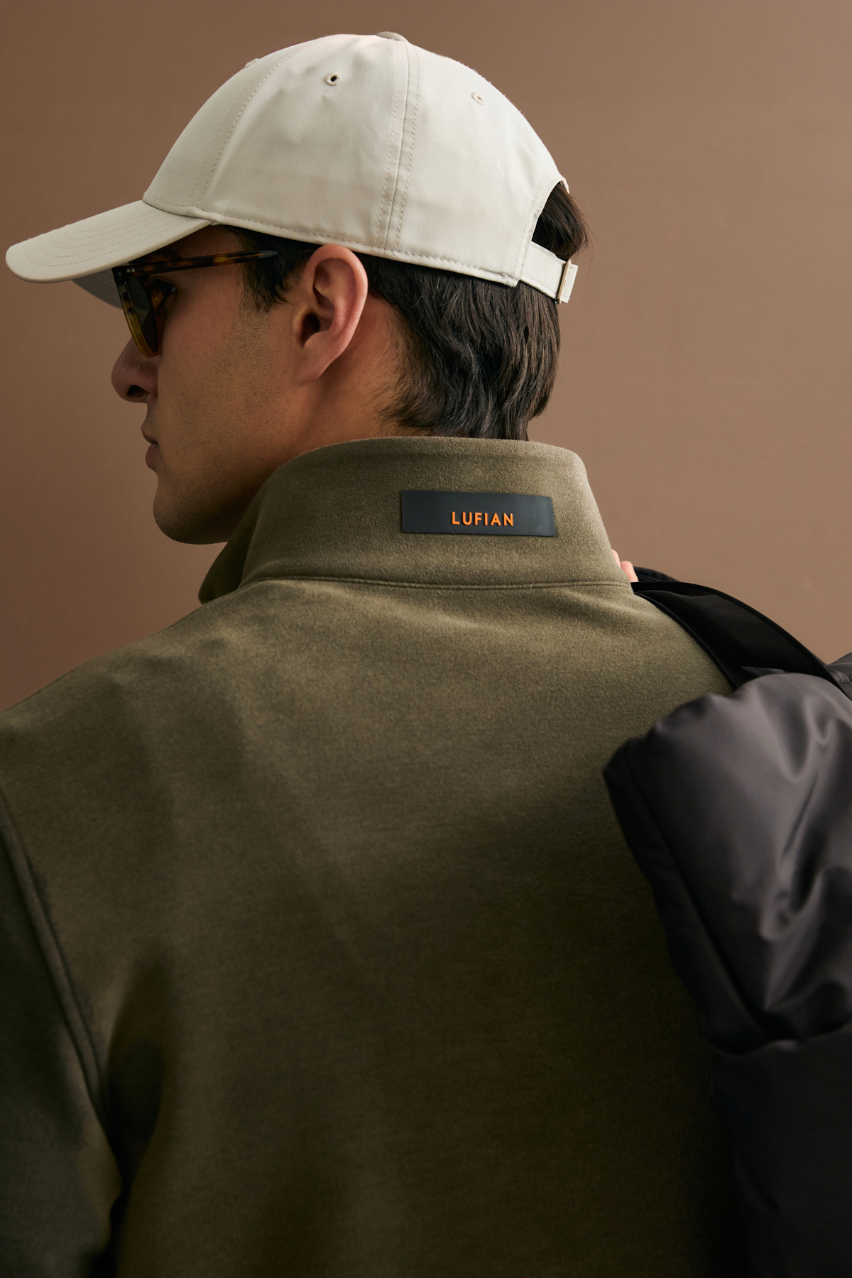 Male Sweatshirt Brown - LUFIAN