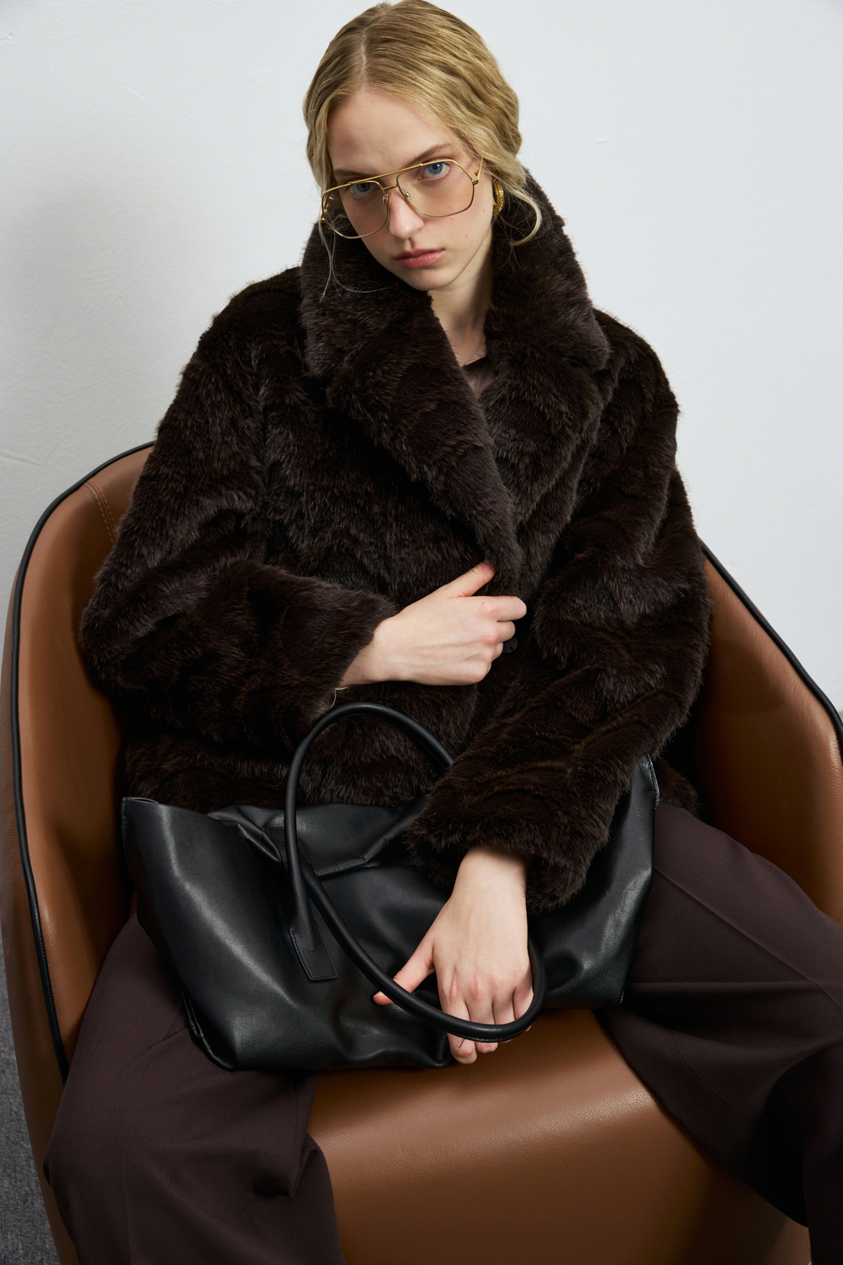Women's Outerwear Brown - LUFIAN (1)