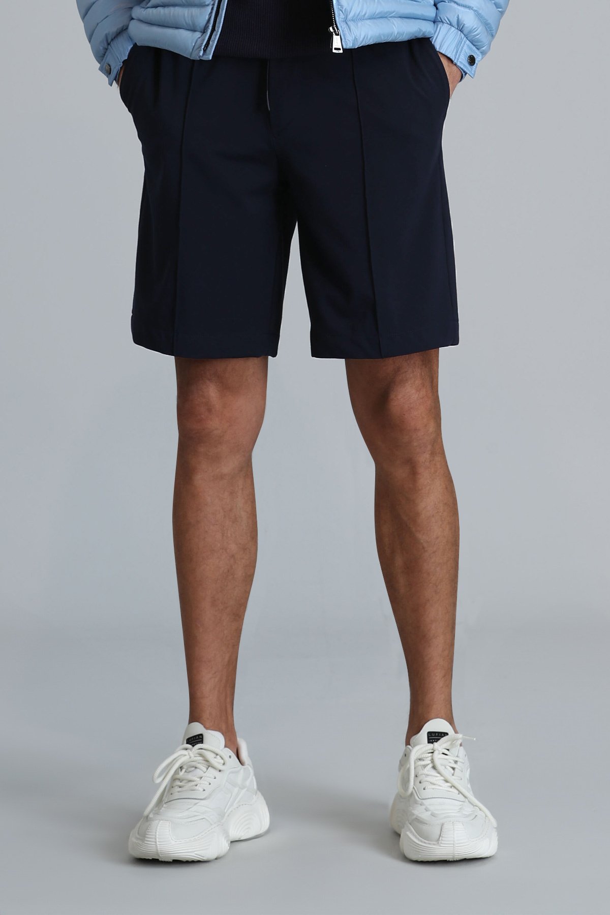 Chrıs Spor Erkek Chino Şort Slim Fit Lacivert - Lufian (1)