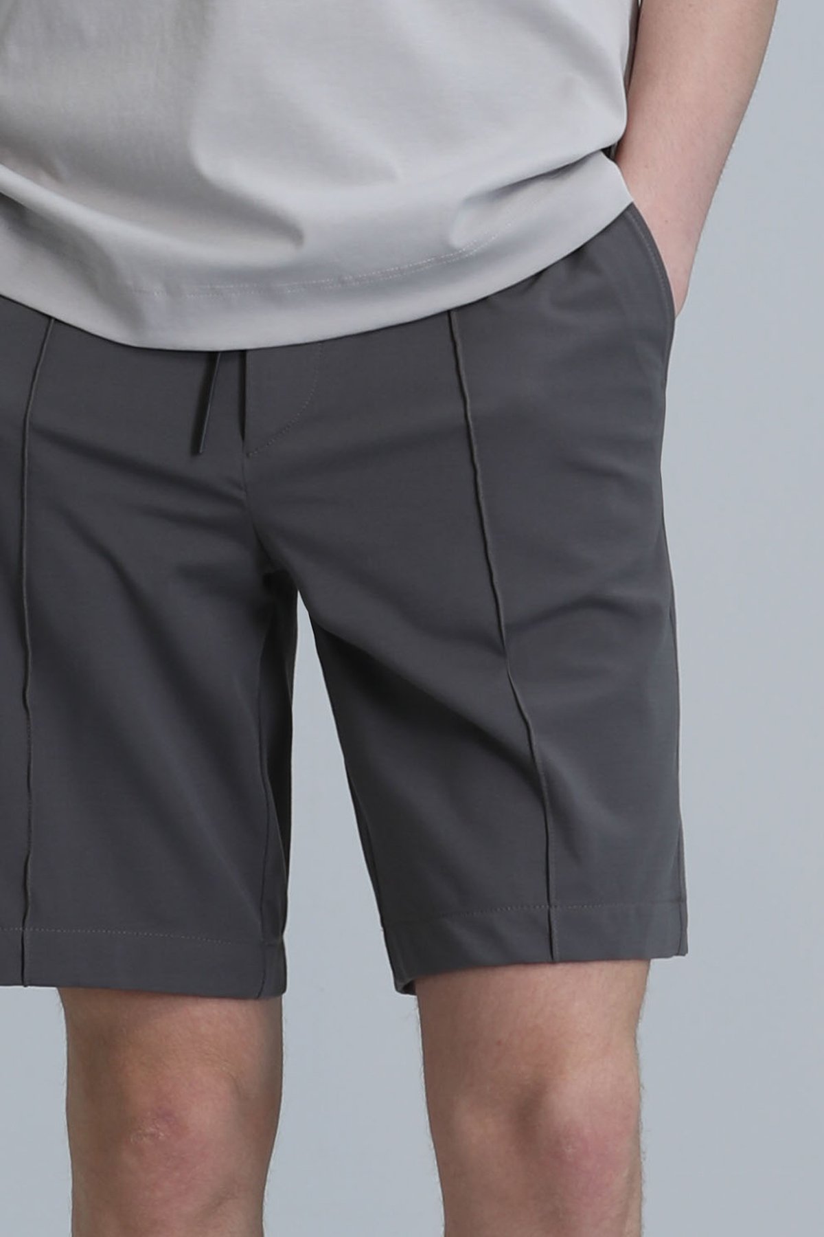 Chrıs Spor Erkek Chino Şort Slim Fit Nefti Yeşil - Lufian (1)