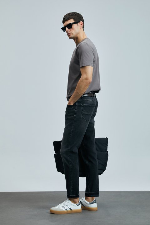 Chrısto Smart Jean Erkek Pantolon Slim Fit Gri - Lufian (1)