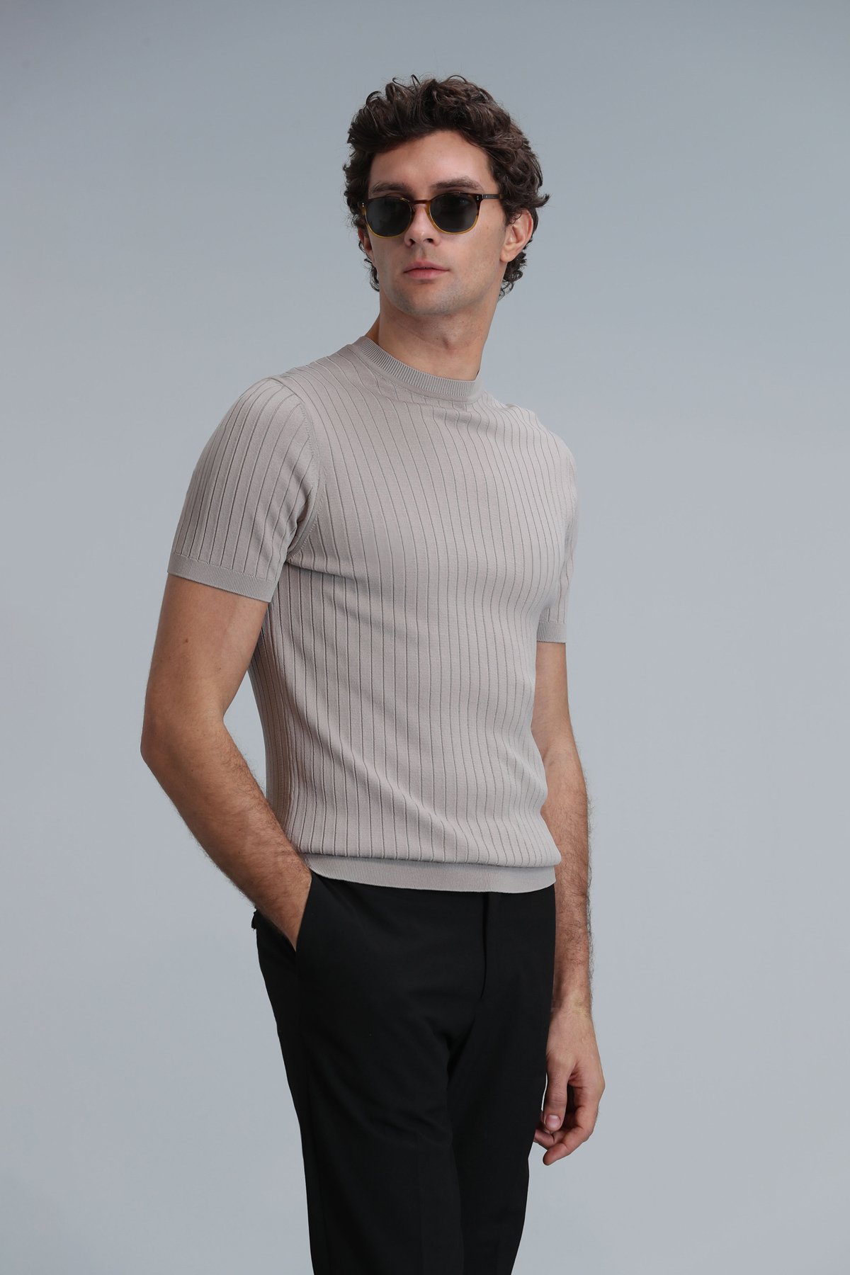 Class Erkek Kazak Bej - Lufian