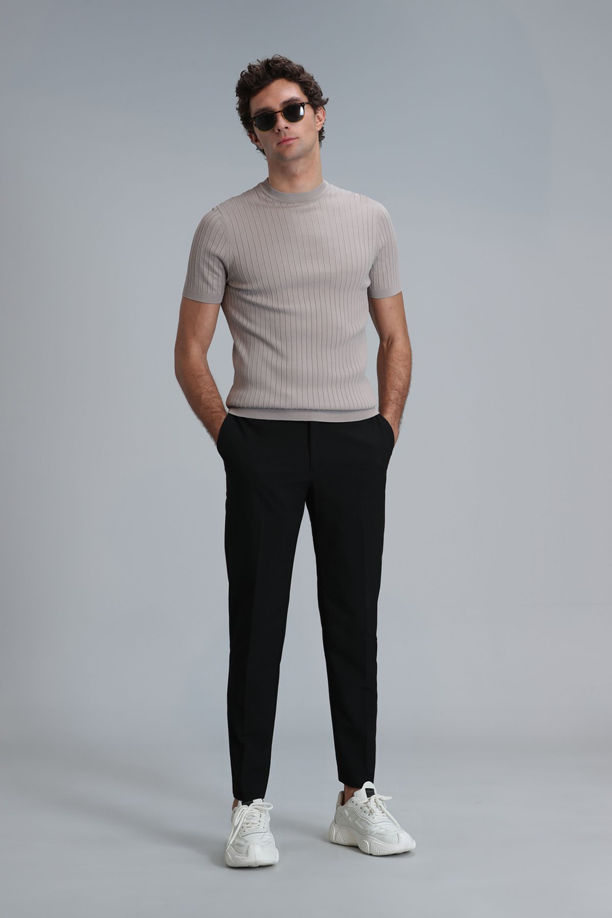 Class Erkek Kazak Bej - Lufian (1)