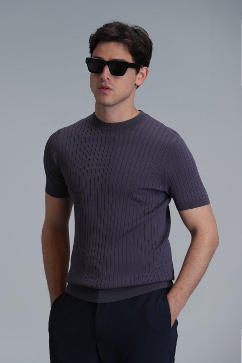 Class Mens Sweater Damson - Lufian