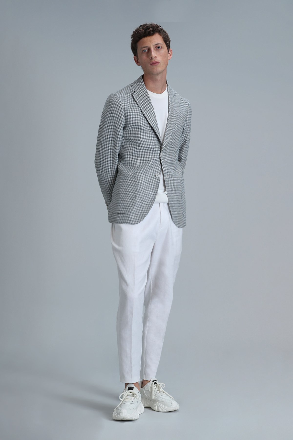 Class Spor Erkek Blazer Ceket Slim Fit Yeşil - Lufian (1)