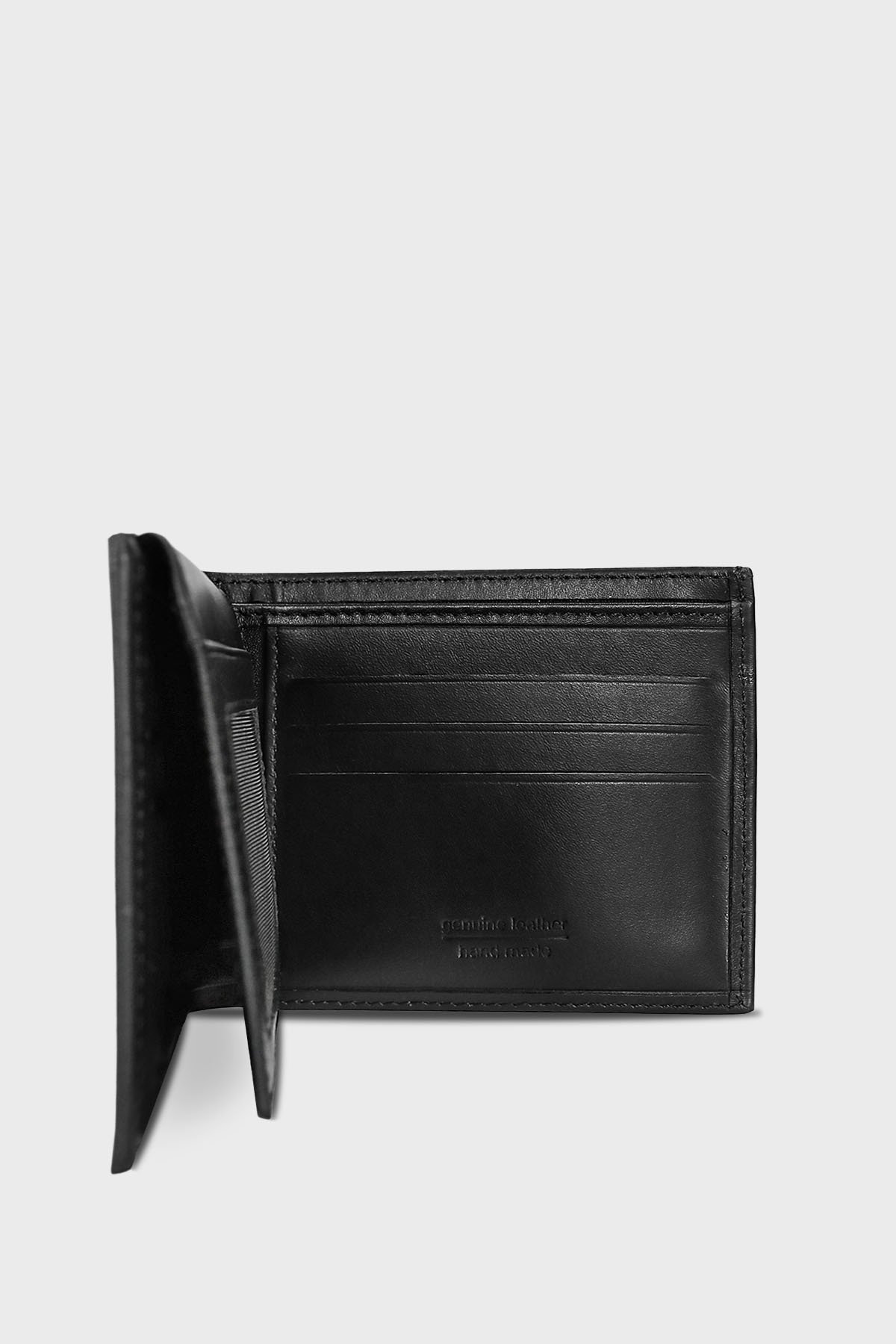 Mens Leather Cuzdan Black - Lufian (1)