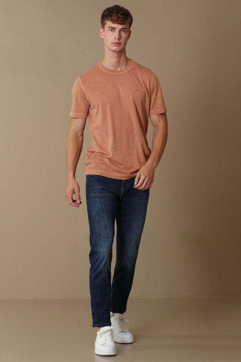 Clay Smart Jean Erkek Pantolon Slim Fit Lacivert - Lufian