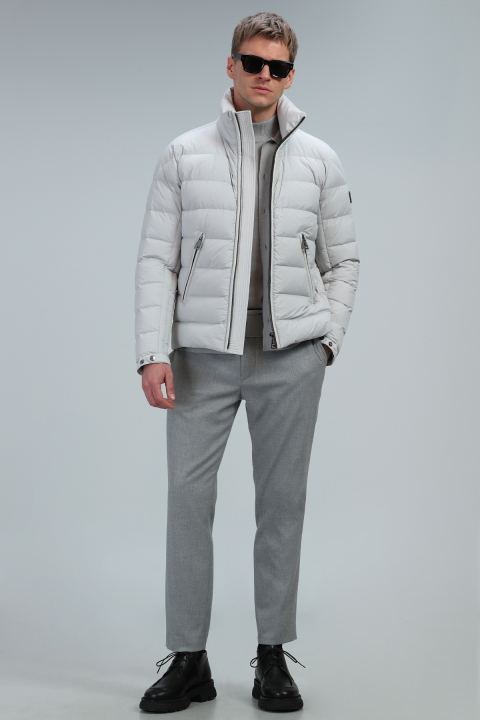 Clow Kaz Tüyü Erkek Mont Taş - Lufian (1)