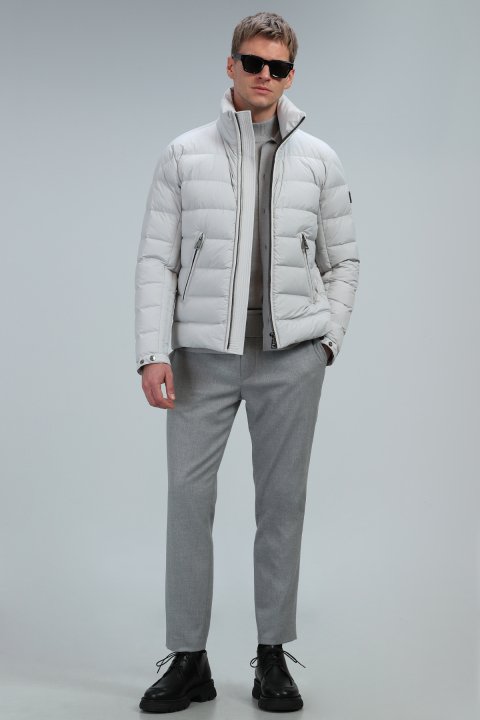 Clow Kaz Tüyü Erkek Mont Taş - Lufian (1)