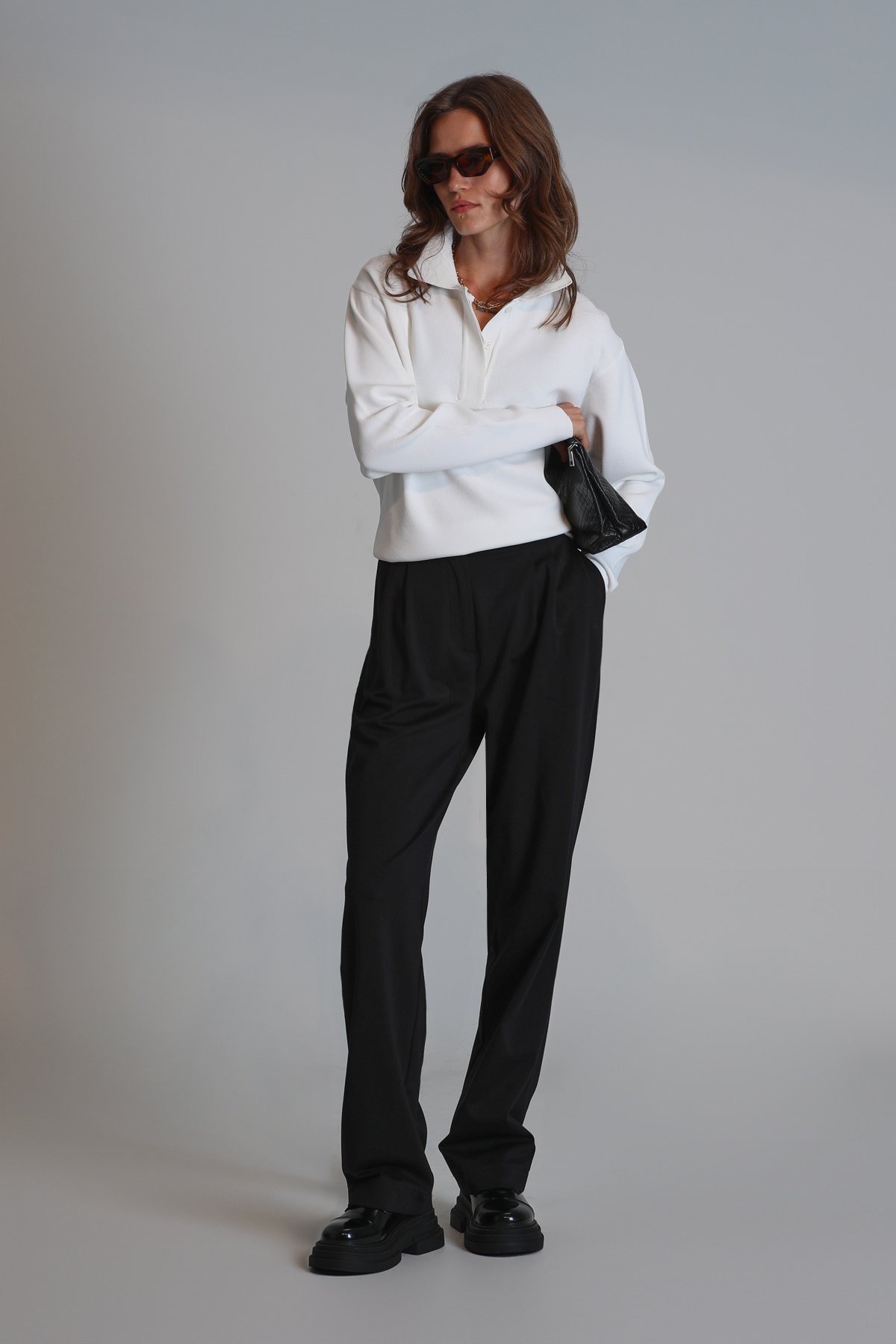 Conventry Kadın Kazak Ekru - Lufian (1)