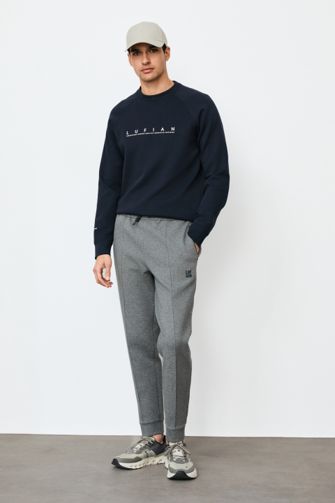Cooper Erkek Sweatshirt Lacivert - LUFIAN (1)