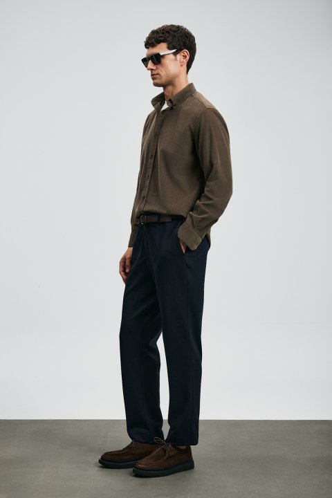 Copernı Smart Erkek Chino Pantolon Slim Fit Lacivert - Lufian (1)