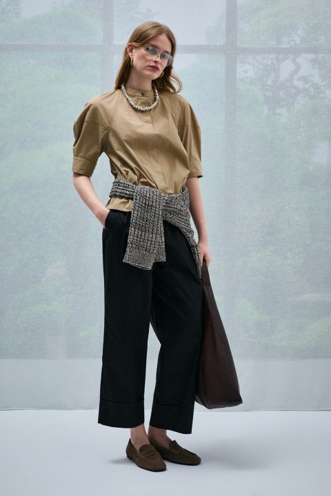 Cossı Kadın Gömlek Deve Tüyü - Lufian (1)