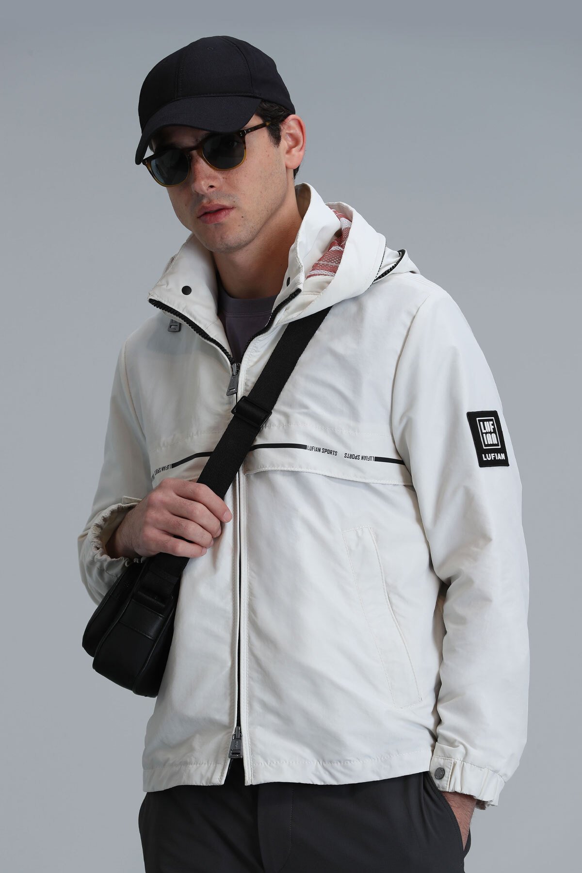 Damon Erkek Mont Ekru - Lufian