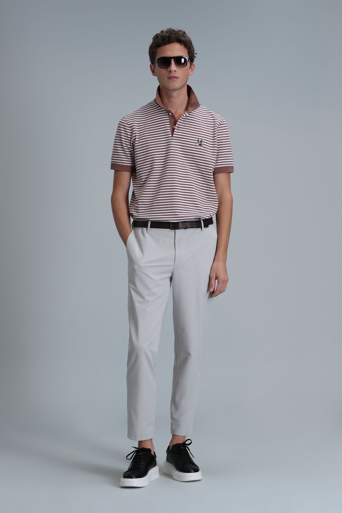 Danı Smart Erkek Polo Tişört Kiremit - Lufian (1)