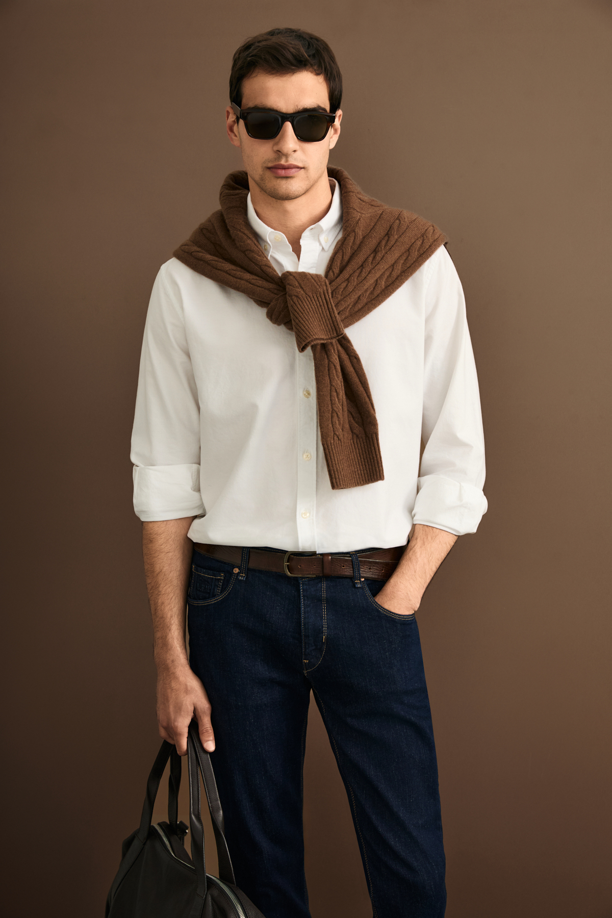 Danıel Men Basic Shirt Regular Fıt Whıte - LUFIAN