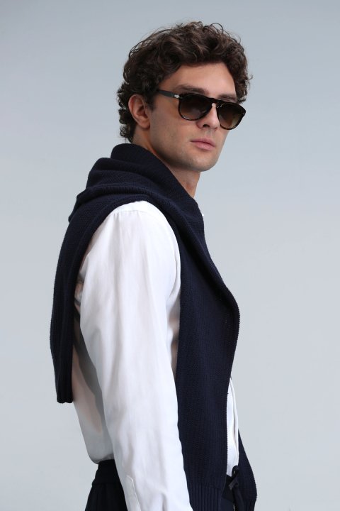 Danıel Erkek Basic Gömlek Regular Fit Beyaz - Lufian