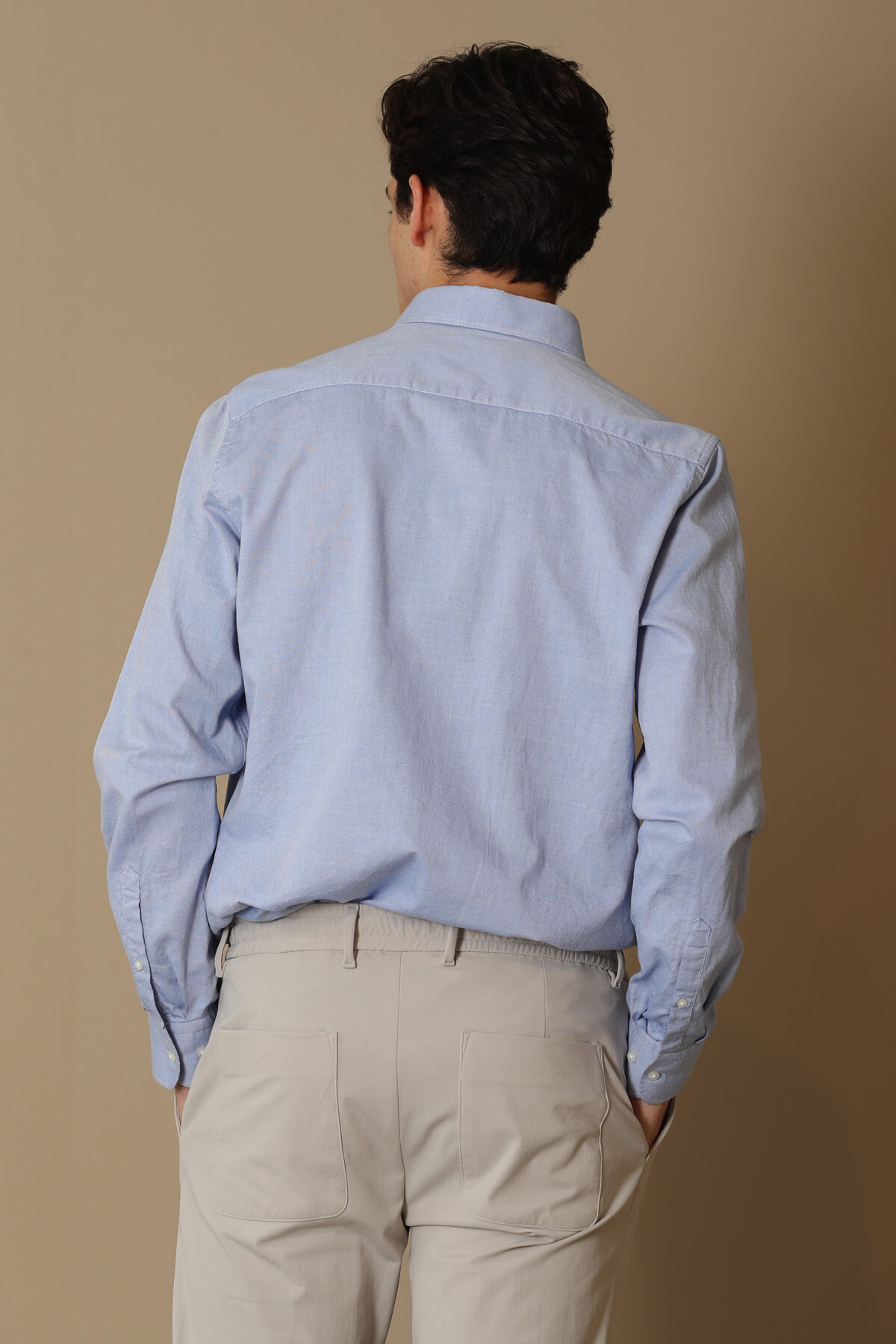 Danıel Erkek Smart Casual Gömlek Comfort Slim Fit Mavi
