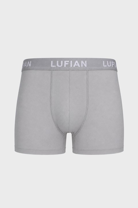 Darcy Erkek Pamuklu Boxer Bej - LUFIAN