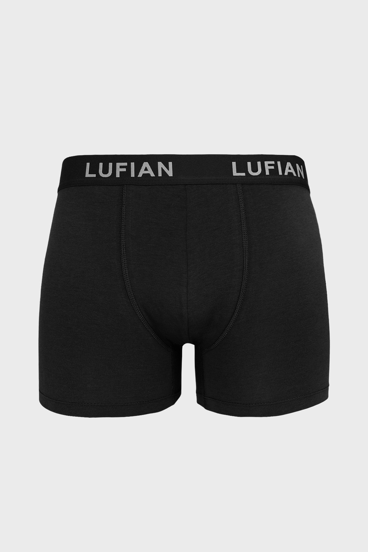 Darcy Erkek Pamuklu Boxer Siyah - LUFIAN