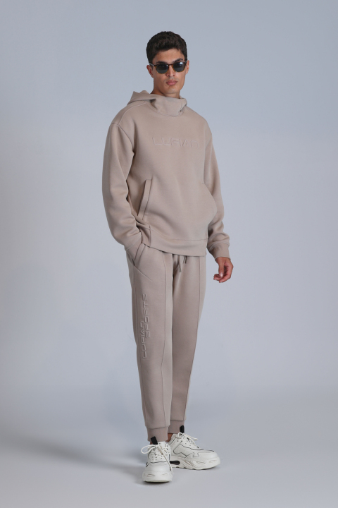 Darel Erkek Eşofman Altı Bej - Lufian (1)