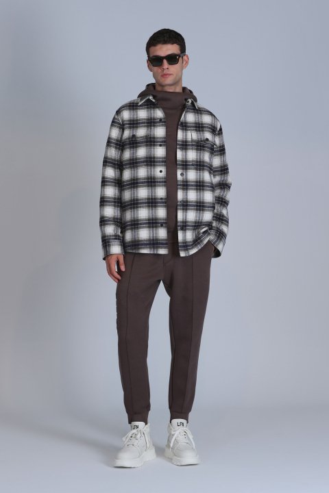 Darel Male Tracksuit Six Brown - Lufian (1)